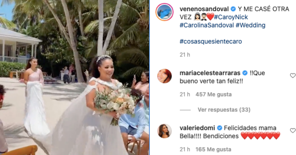 Carolina Sandoval: Esposo de Veneno le pide casarse de nuevo
