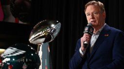 El comisionado de la NFL, Roger Goodell, habla con la prensa antes del Super Bowl LIX, el 3 de febrero de 2025. El comisionado de la NFL, Roger Goodell, habla con la prensa antes del Super Bowl LIX, el 3 de febrero de 2025.