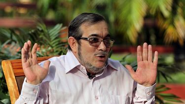 Rodrigo Londoño Echeverri, alias Timochenko, exguerrillero y presidente del partido político FARC.