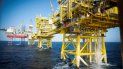 Imagen de una plataforma para la extracción de petróleo. Imagen de una plataforma para la extracción de petróleo.