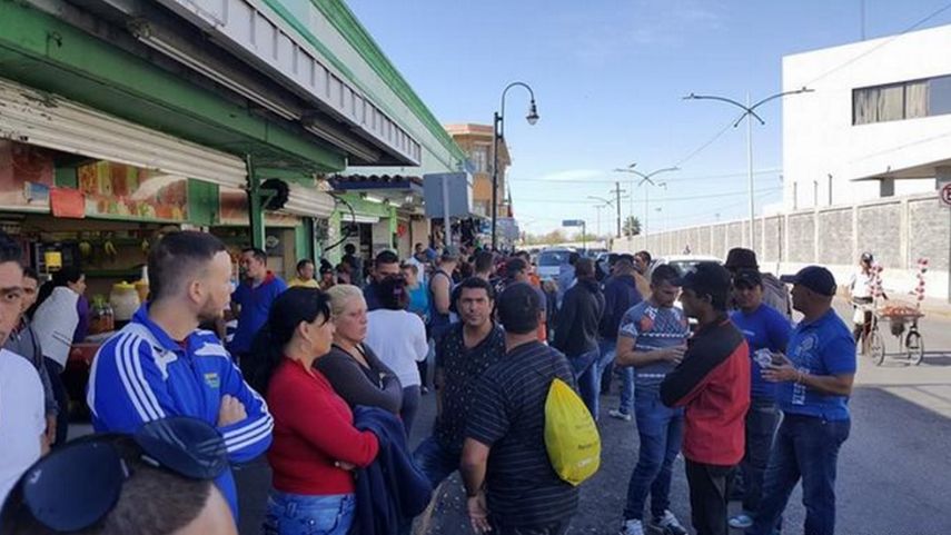 En la ciudad de Nuevo Laredo permanecen alrededor de 1.000 ciudadanos cubanos, a la espera de ser deportados o poder cruzar a Estados Unidos.