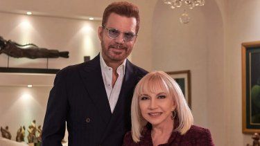 Willy Chirino y Lissette Álvarez, cantantes y compositores.&nbsp;