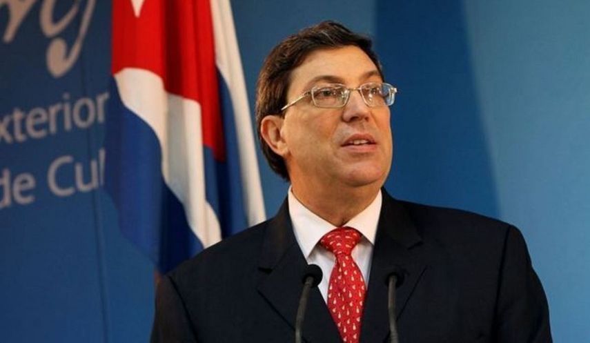 Bruno Rodríguez, ministro de Relaciones Exteriores de Cuba.
