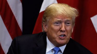 El presidente Donald Trump. 