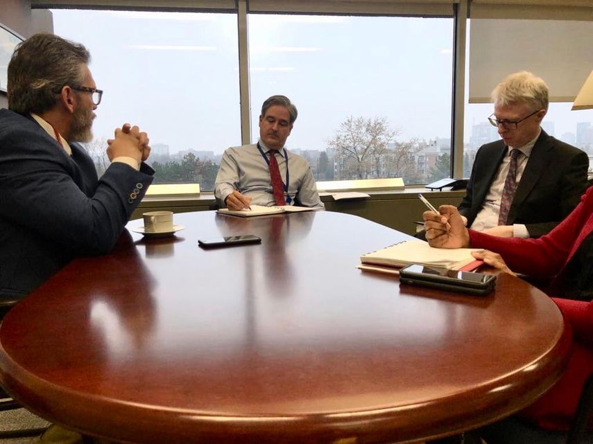 &ldquo;Esperamos que haya justicia en La Haya. El pueblo venezolano ha sufrido los delitos m&aacute;s crueles contra la humanidad que jam&aacute;s haya padecido y es la justicia la que puede dar cuenta de aquellos que siguen en el poder, responsables de estos graves cr&iacute;menes&rdquo;, dijo el diplom&aacute;tico.