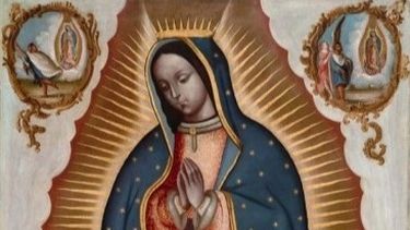 Representación de la Virgen de Guadalupe mexicana, conocida popularmente como Guadalupana.