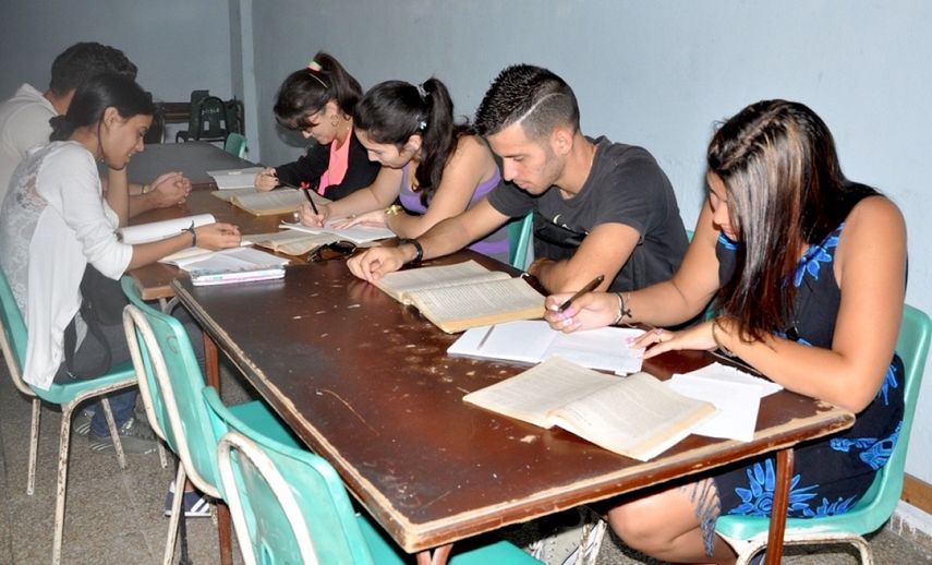 Estudiantes cubanos.&nbsp;
