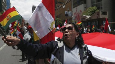 Protestas en Bolivia, después de la reelección de Evo Morales.
