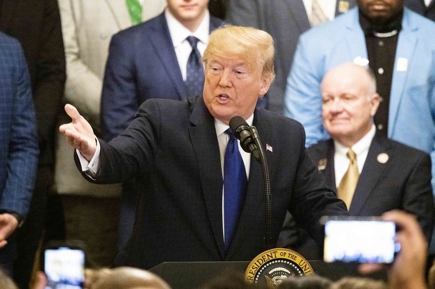 Presidente de EStados Unidos, Donald Trump.