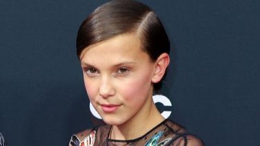 La actriz Millie Bobby Brown.