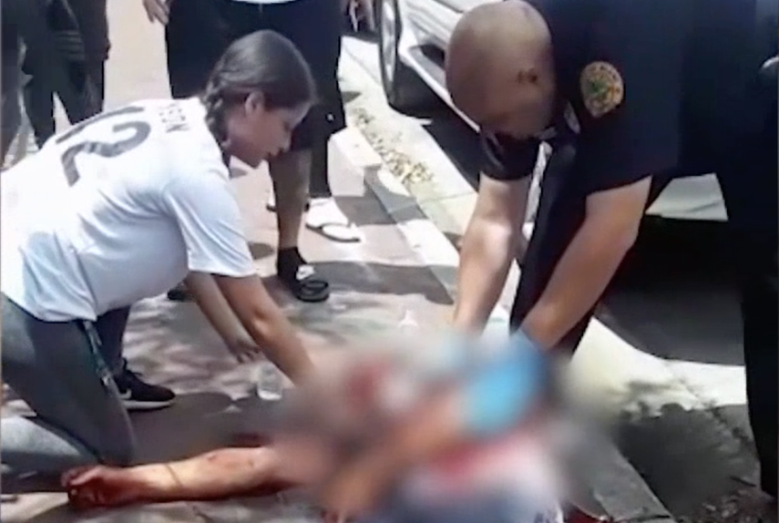 Uno de los sujetos involucrados en la disputa fue apuñalado.&nbsp;