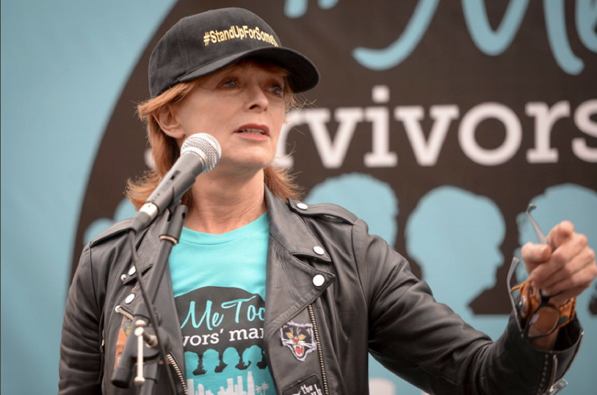 La actriz Frances Fisher.