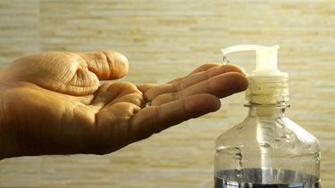Gel antibacterial. 