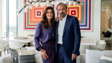 Jorge M. Pérez y su esposa, Darlene.&nbsp;