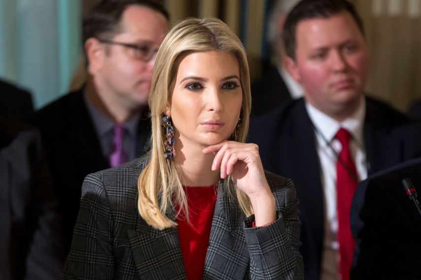 Ivanka Trump, hija del presidente de los Estados Unidos, Donald Trump. 