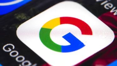 Logo del gigante de la tecnología de Google.