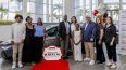A la familia de Hall se sumaron el CEO de Headquarter Toyota Jerónimo Esteve, la directora de operaciones y finanzas Judy L. Farcus Serra y la directora de marketing, Alexandra Esteve.