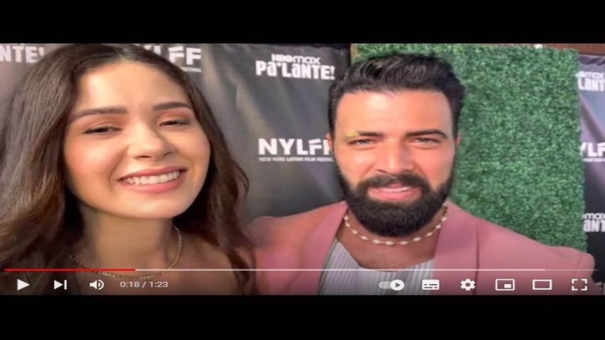 Jencarlos Canela y Danna Hernández.