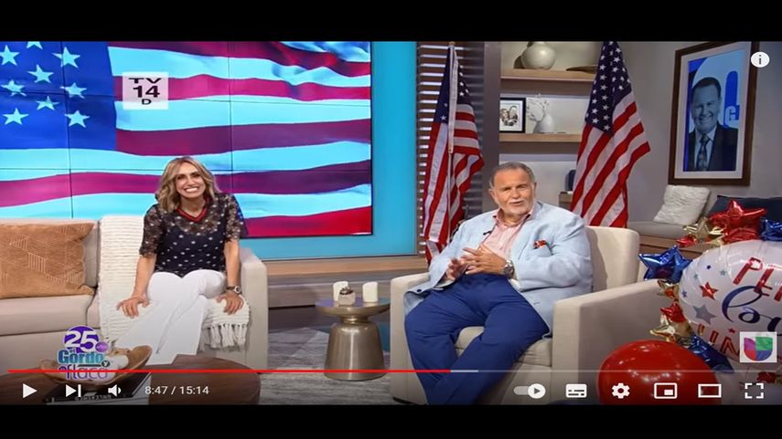 Lili Estefan y Raúl reciben Estrella en el Paseo de la Fama de Hollywood.