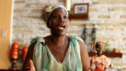 La ecuatoriana Carmen Carcelén, una mujer de 48 años, quien se ha convertidos, en la madre coraje de más de 8.000 venezolanos que han cruzado la frontera huyendo de la crisis en su país.
