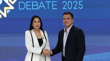 El presidente de Ecuador, Daniel Noboa, y la izquierdista Luisa González se medirán por tercera vez en menos de dos años