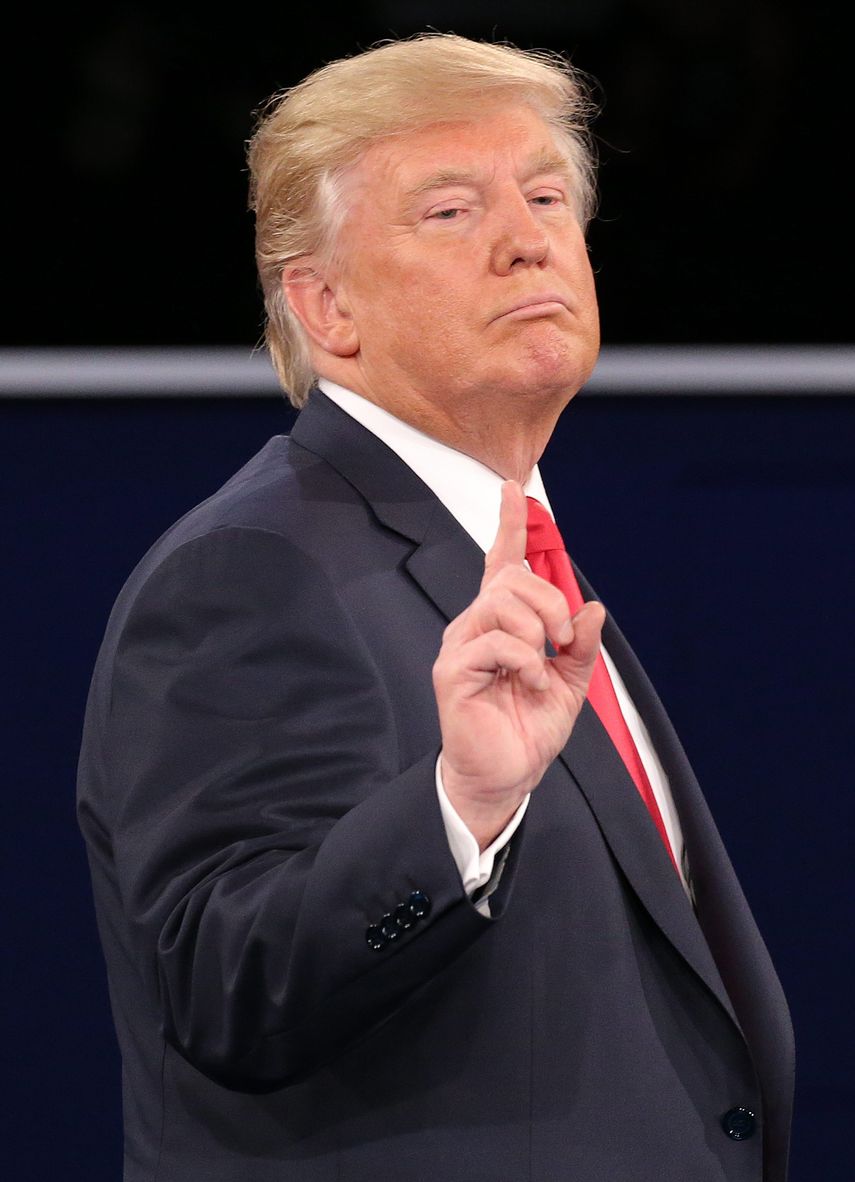 Trump subrayó que jamás ha tocado a una mujer sin su consentimiento