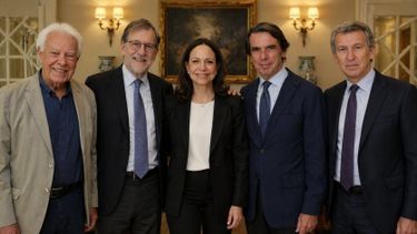 maria corina machado y la gran convergencia espanola por una venezuela libre