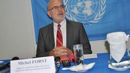 Michel Forst, relator especial de la ONU.&nbsp;