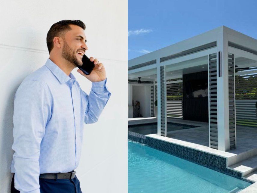 Al iniciar su negocio de pérgolas en Miami, Osvaldo sabía que enfrentaría una competencia fuerte en un mercado exigente.