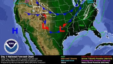 pronostico del tiempo para miami y el sur de florida (1-02-2018)