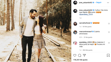 José Eduardo Derbez y su novia Paola Dalay