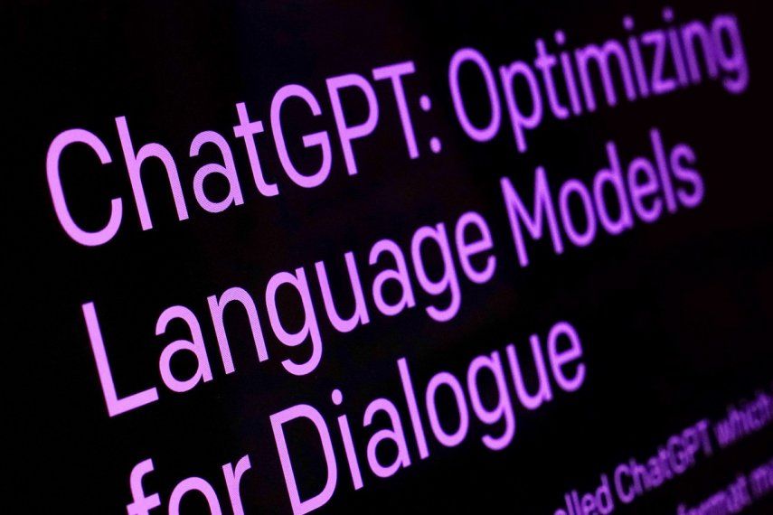 Esta fotografía muestra un texto de la página de ChatGPT del sitio web OpenAI, en Nueva York, el 2 de febrero de 2023.&nbsp;