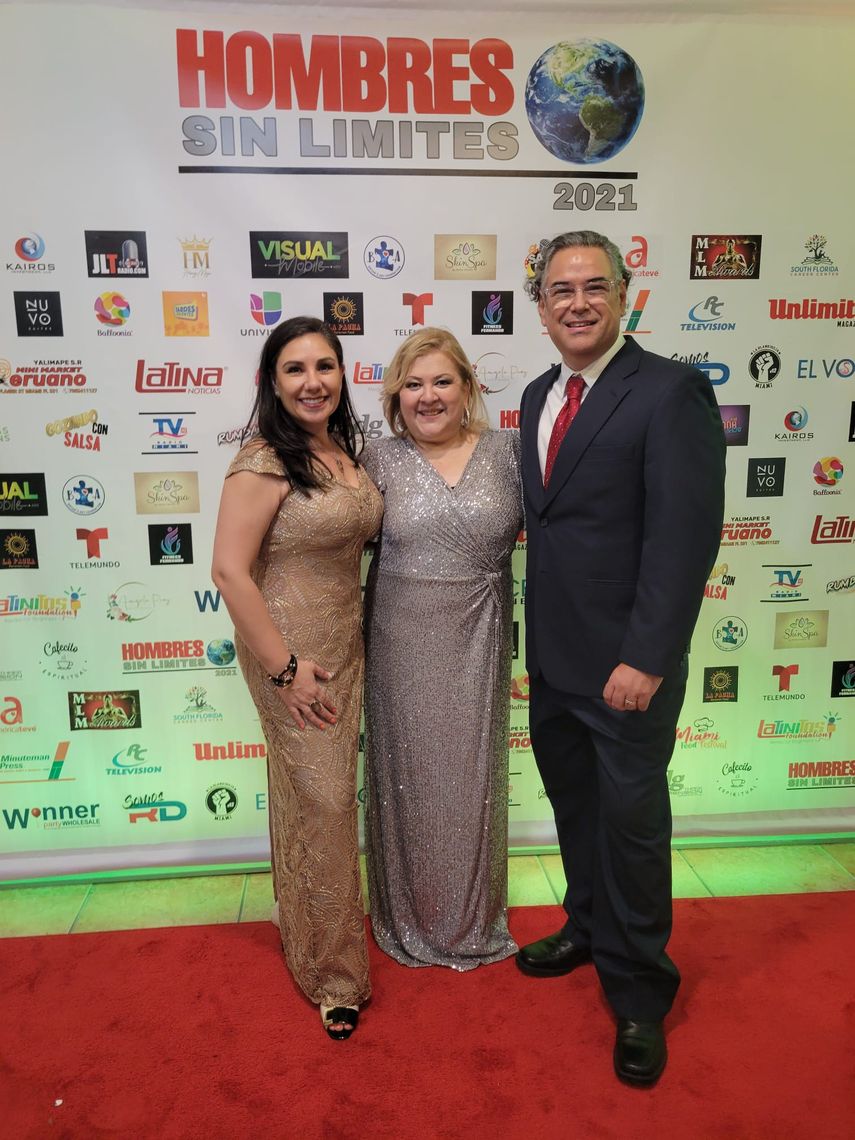 Gabriela Torrente, Roxana Corcuera y Felipe Alfonso.&nbsp;