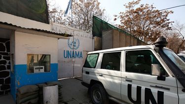 Vehículo de una misión de la ONU.