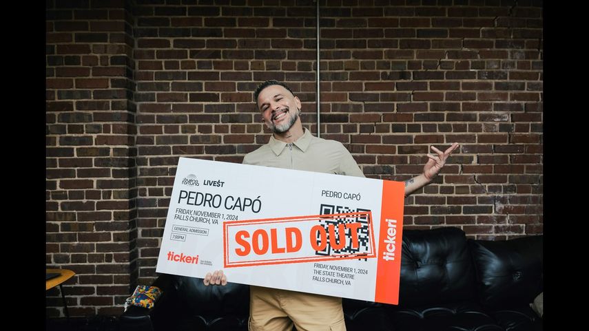 Pedro Capó logra un sold out (lleno) en su gira de 2024 en EEUU.