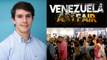 El artista Carlos Porras, parte del jurado en Venezuela Art Fair, 3ra edición.&nbsp;