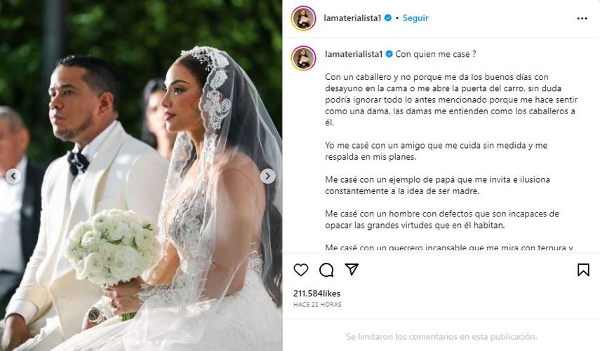 La cantante La Materialista y el productor musical Eury Matos.&nbsp;