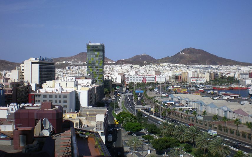 Vista parcial de Las Palmas de Gran Canaria.(ARCHIVO)