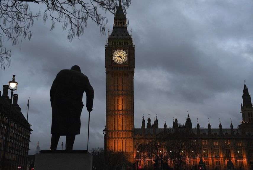 Vista del Parlamento de Londres.&nbsp;