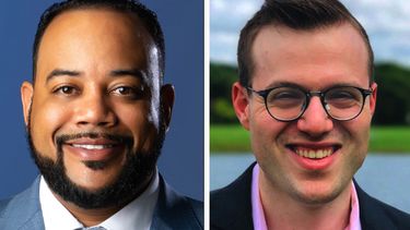 Finalistas&nbsp;Joe Scott&nbsp;y Chad Klitzman, para director de Elecciones en Broward.