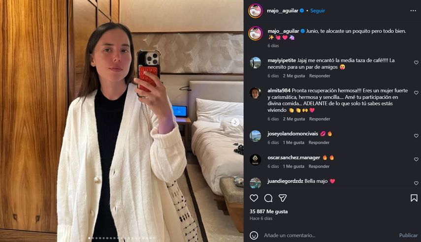 Majo Aguilar habla sobre el distanciamiento con Ángela Aguilar