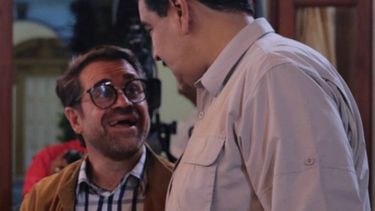 El dictador de Venezuela Nicolás Maduro junto al gobernador chavista Rafael Lacava, quien fue acusado de lavado de dinero en Andorra (foto archivo).