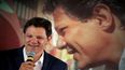 Fernando Haddad durante un acto político.