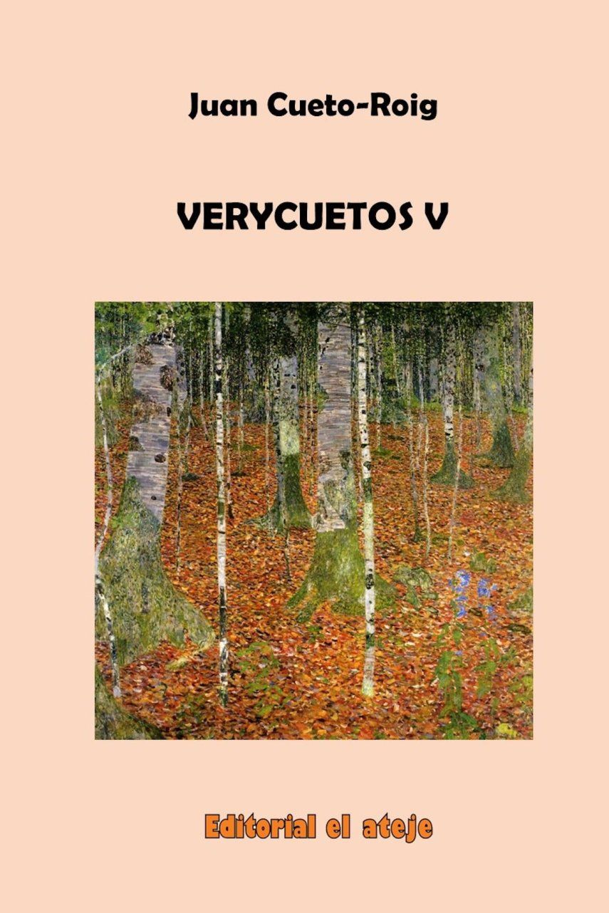 Portada del libro Verycuetos V, de Juan Cueto-Roig.