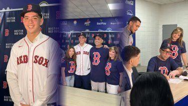 El joven lanzador Harry José Canedo&nbsp;se incorpora a la organización de los&nbsp;Boston Red Sox.