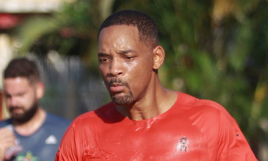El actor estadounidense Will Smith participa en la carrera popular Marabana el domingo 18 de noviembre de 2018, en La Habana, Cuba.