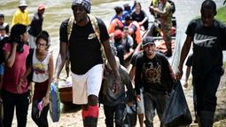 Panamá trabaja en un plan para limpiar la selva del Darién, dañada por el paso de cientos de miles de migrantes rumbo a Estados Unidos. 24 de Julio 2024