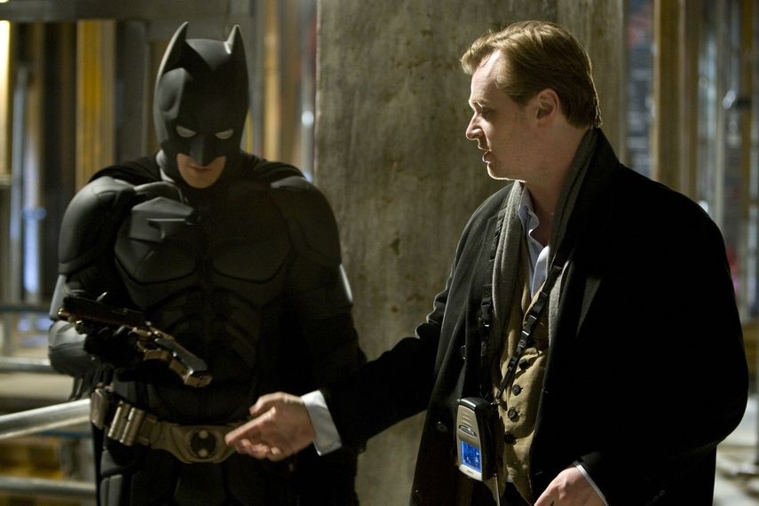 Fotograma de la cinta The Dark Night, de Christopher Nolan.