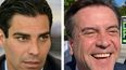El alcalde Miami, Francis Su&aacute;rez, y el exsenador estatal de Florida Alex D&iacute;az de la Portilla.