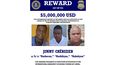 Esta imagen, publicada por el Buró Federal de Investigaciones (FBI) el 12 de agosto de 2025, muestra un cartel de búsqueda del líder de una pandilla haitiana, Jimmy Barbecue Cherizier.
